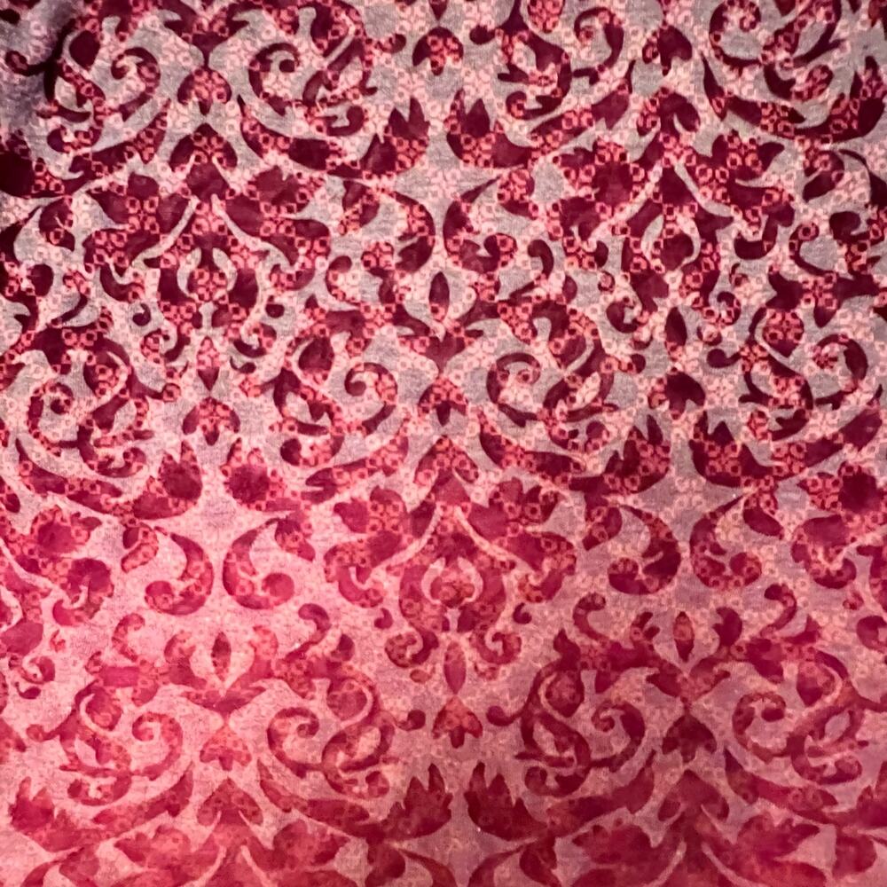 Cynthia Rowley Paisley Print Gradient Pink Purple Tank Size Large - Picture 10 of 10